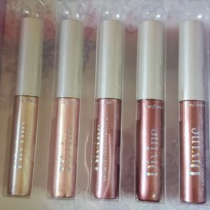 5 pc metallic liquid lipstick 💄 set
